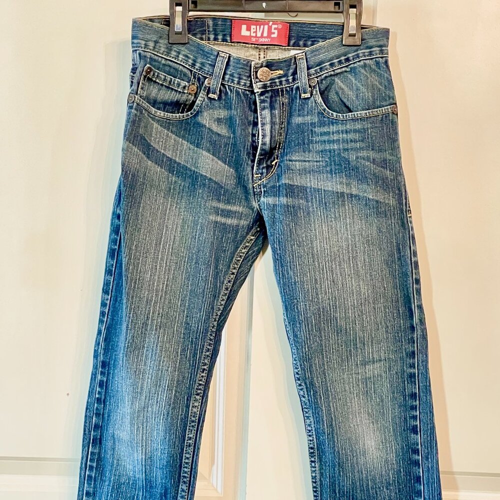 Levis 511 youth skinny jeans size 14